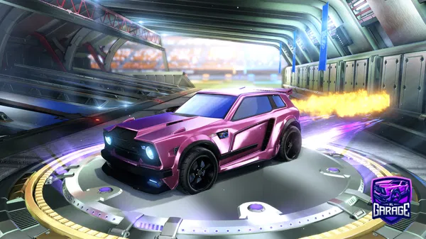 A Rocket League car design from Fifoludek