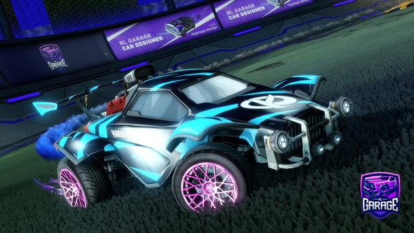 A Rocket League car design from Coffnx