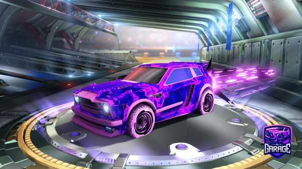 A Rocket League car design from McBigTony