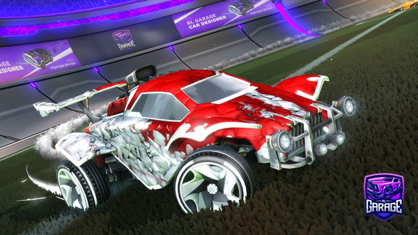 A Rocket League car design from Distinguished_goat