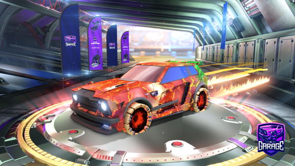 A Rocket League car design from Tower5322