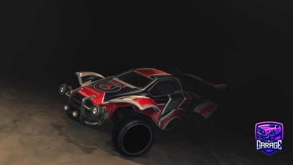 A Rocket League car design from neksordir