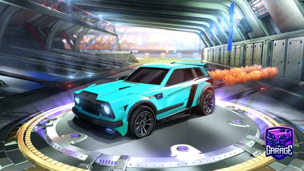 A Rocket League car design from LXGHTE