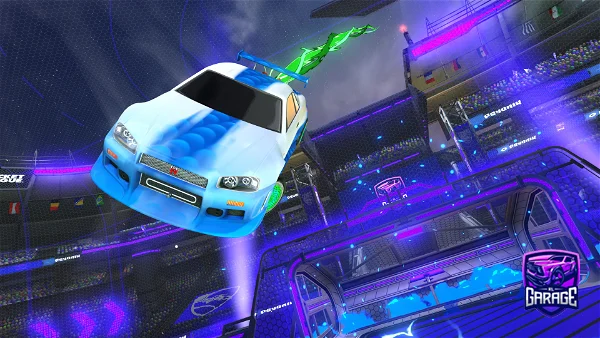 A Rocket League car design from JJawesome