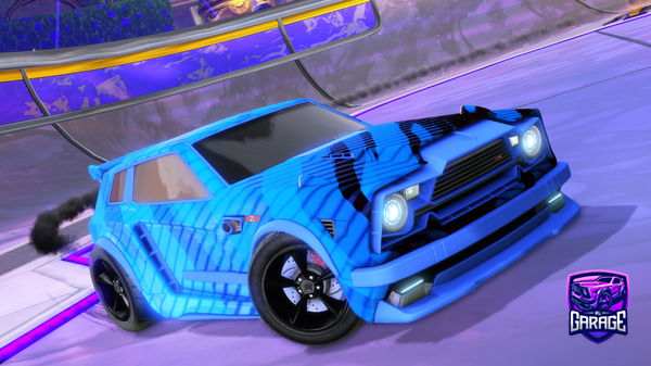 A Rocket League car design from Liamthepro55