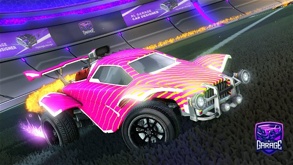 A Rocket League car design from Toast_with-beans