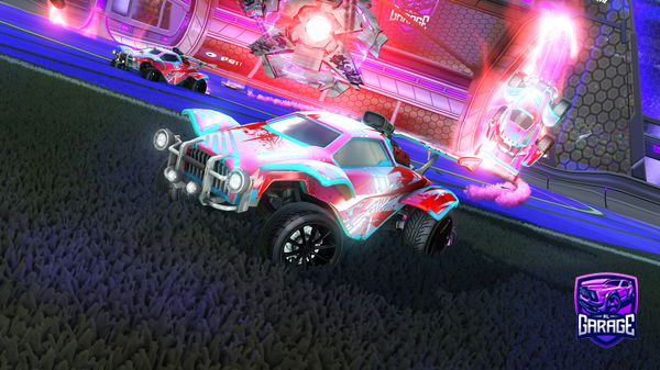 A Rocket League car design from Negus_cz