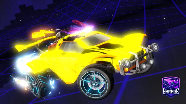 A Rocket League car design from Impostor_RL