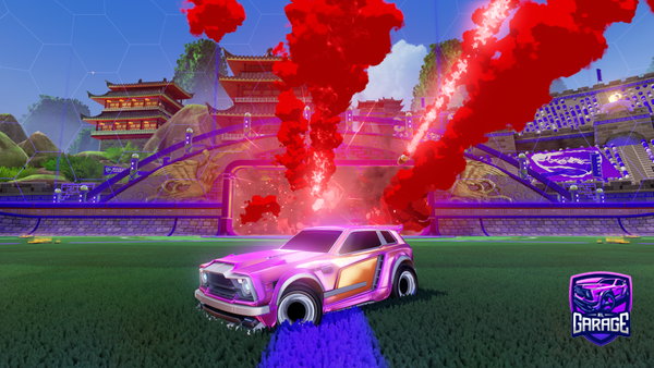 A Rocket League car design from His-Q-
