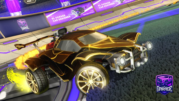 A Rocket League car design from Zodiac_RL