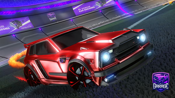 A Rocket League car design from Chibbon