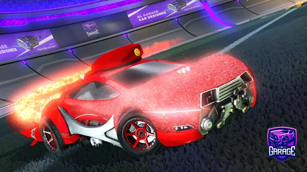 A Rocket League car design from NxksRL