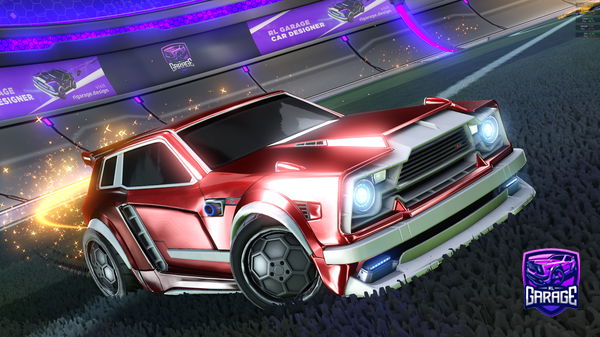 A Rocket League car design from The_Kinou