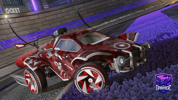 A Rocket League car design from nallovrin