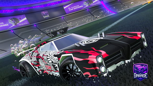 A Rocket League car design from Joemamagar