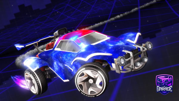 A Rocket League car design from Gasmann