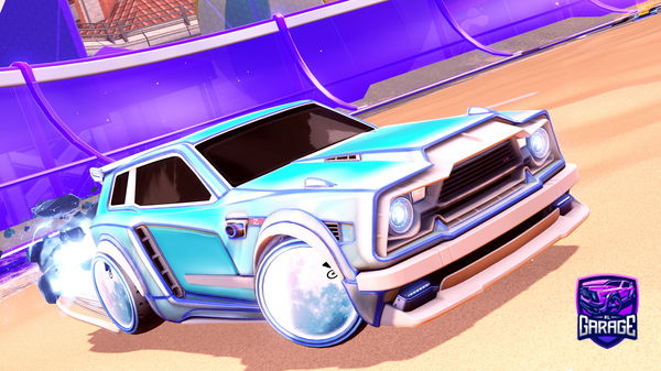 A Rocket League car design from GorTheGodd