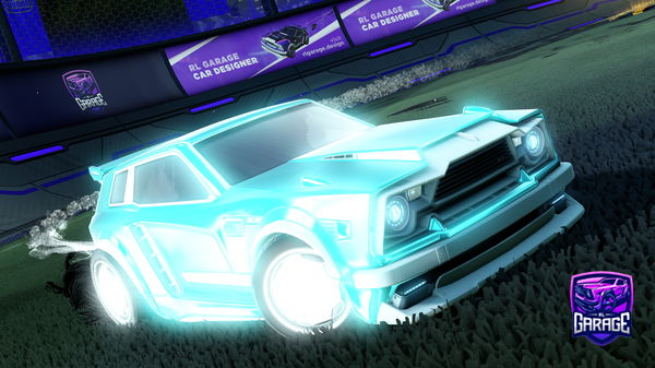 A Rocket League car design from zachille285