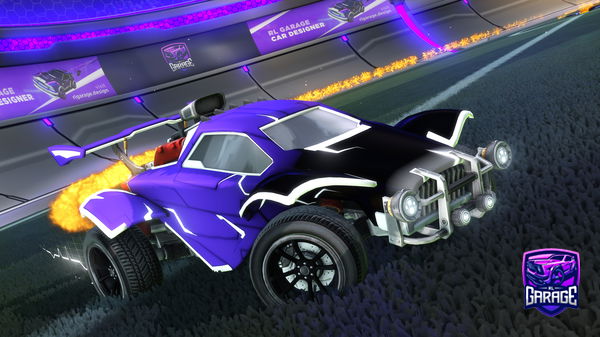 A Rocket League car design from Coutiinn