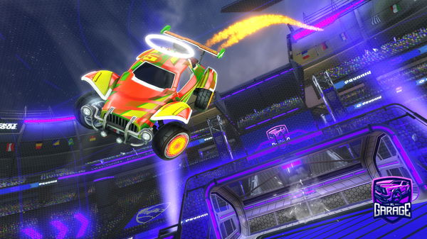 A Rocket League car design from xIllII-XeroX-IIl