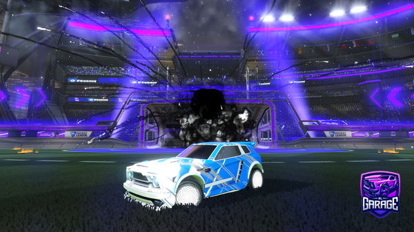 A Rocket League car design from Razorblade25