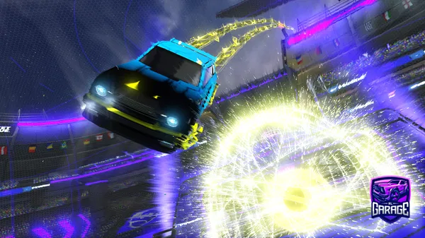 A Rocket League car design from netrunner_zero