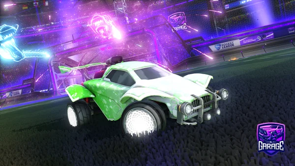 A Rocket League car design from r0nald07