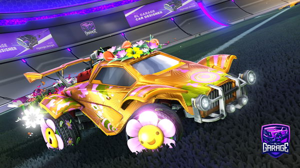 A Rocket League car design from RLGarage