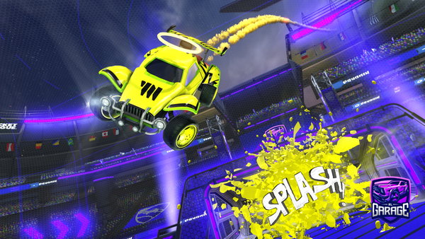A Rocket League car design from DatGood