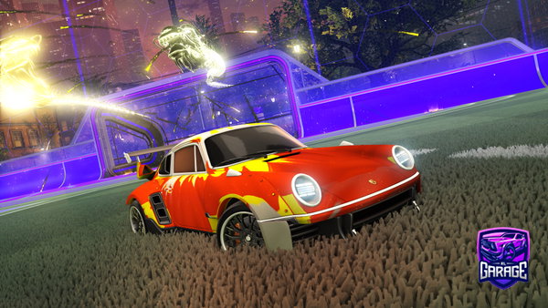A Rocket League car design from DJB754