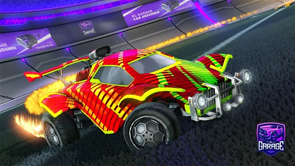 A Rocket League car design from haydxn_2010