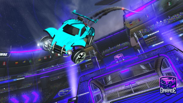 A Rocket League car design from SaManbinman123