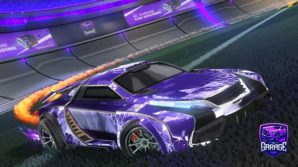 A Rocket League car design from M4GMaR