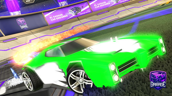 A Rocket League car design from HUGOHuGo800