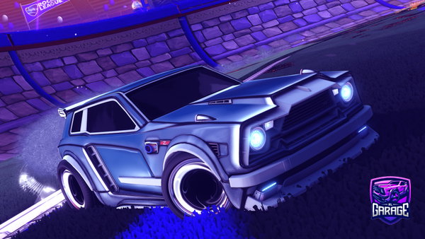 A Rocket League car design from -Tiago-