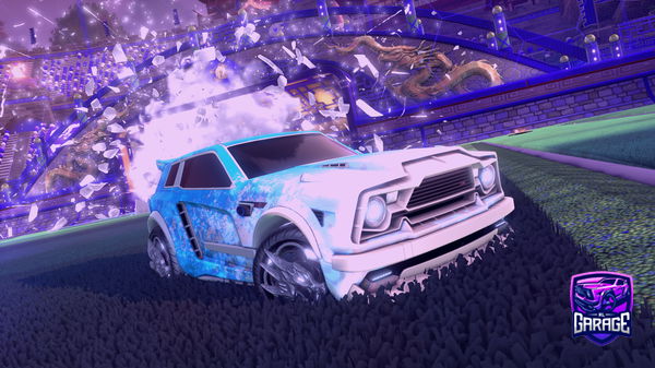 A Rocket League car design from raparber