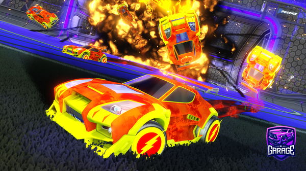 A Rocket League car design from RyanCfrone