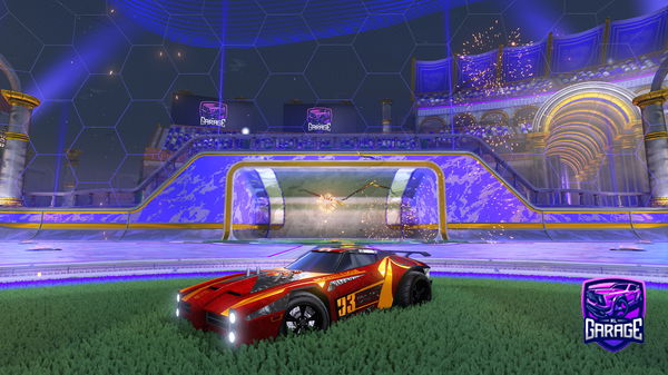 A Rocket League car design from Juli004us