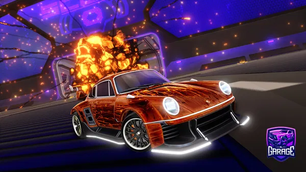 A Rocket League car design from MrGoner