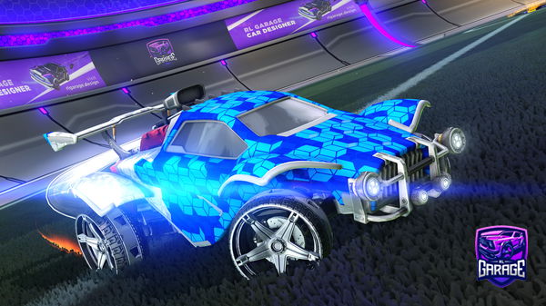 A Rocket League car design from PoliteGopher7350