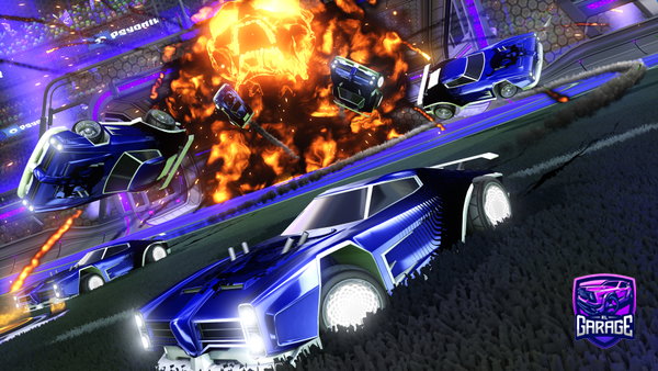 A Rocket League car design from P3L4H