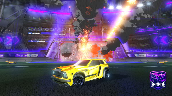 A Rocket League car design from LapeGames
