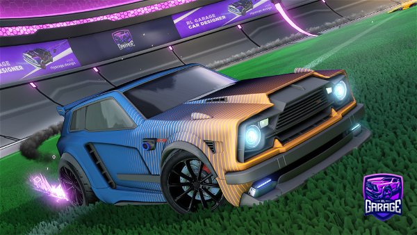 A Rocket League car design from RlXtrack