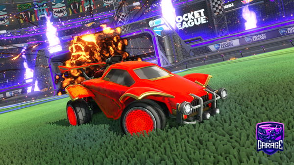 A Rocket League car design from PlatySnakeYT11