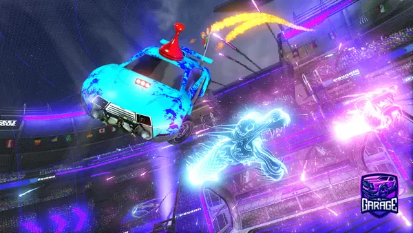 A Rocket League car design from NotAbdurplays