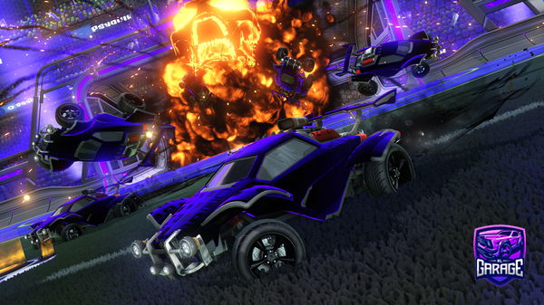 A Rocket League car design from Orta_xd