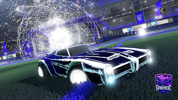 A Rocket League car design from RG09MP