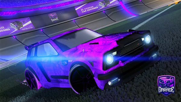 A Rocket League car design from AetherShock