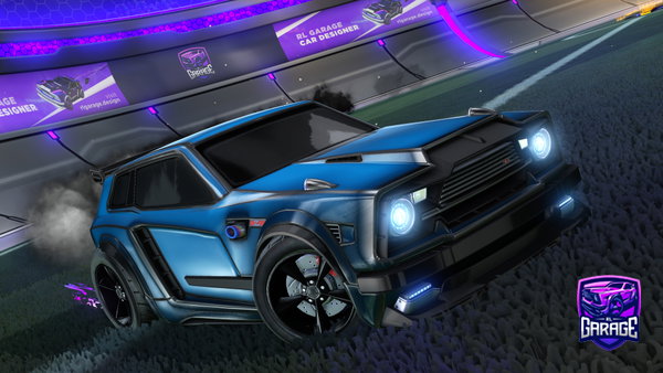 A Rocket League car design from Osimperior