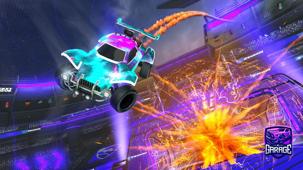 A Rocket League car design from Gzou